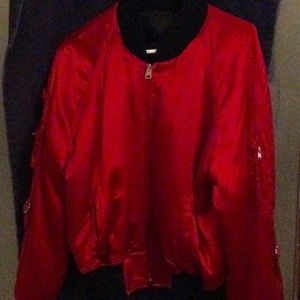 Esther Chu reversible bomber jacket